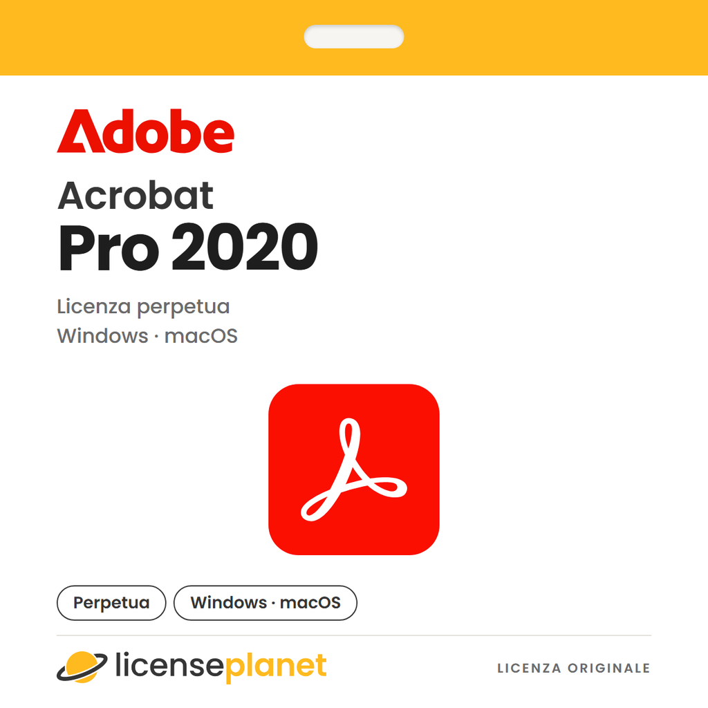 Adobe Acrobat Pro 2020 Win/ Mac