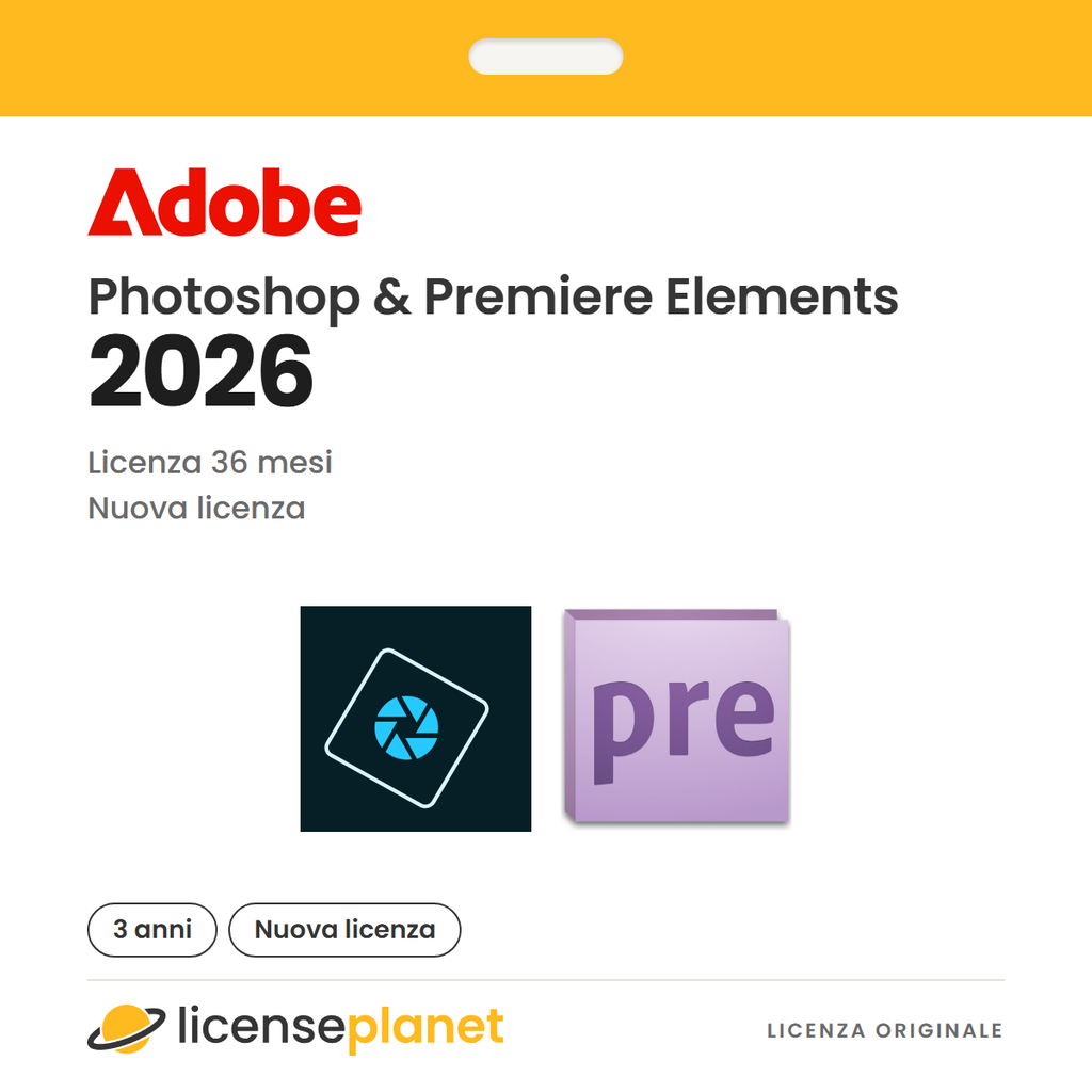 Adobe Photoshop & Premiere Elements 2026