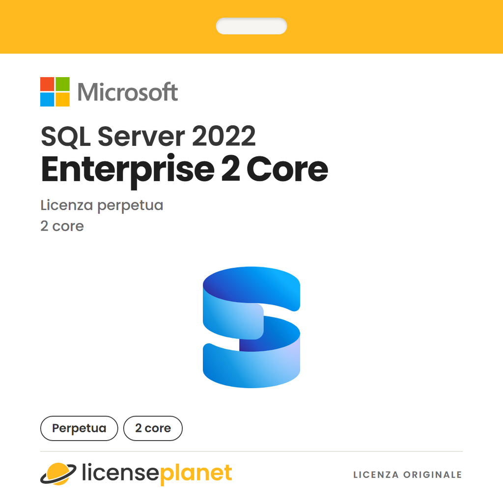 Microsoft SQL Server 2022 Enterprise 2 Core