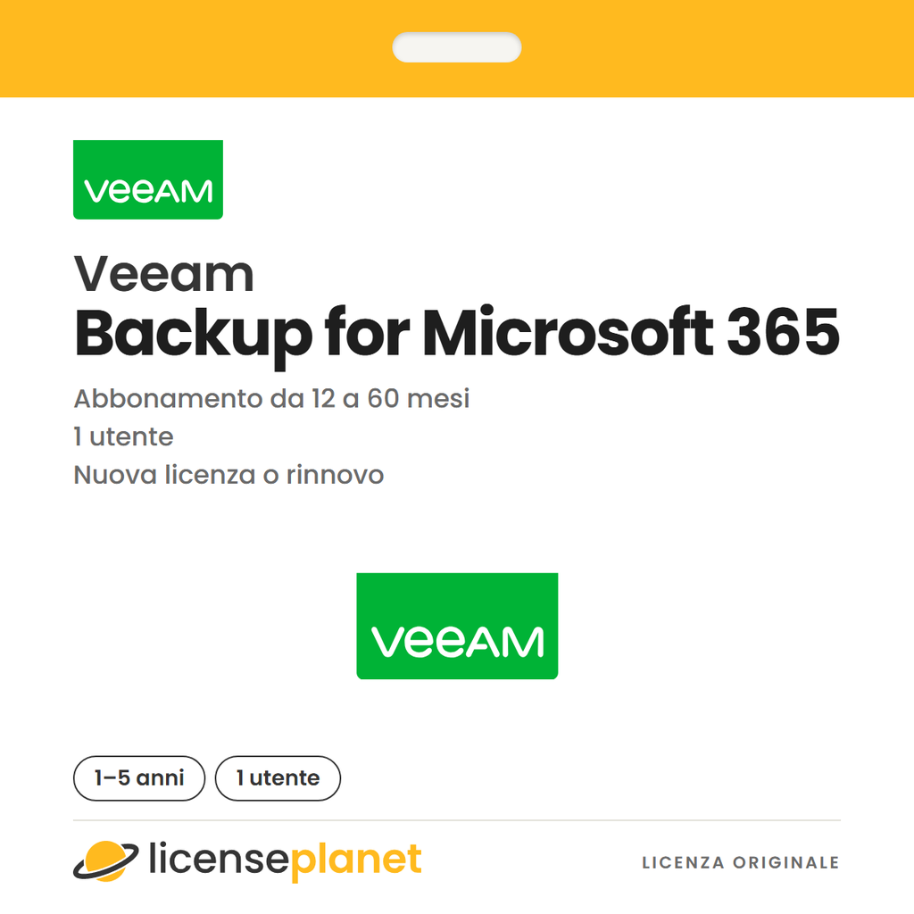 Veeam Backup for Microsoft 365