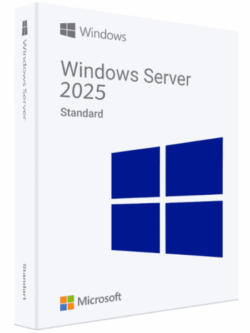 Logo ufficiale Windows Server 2025 Standard - Licenza Permanente Originale Microsoft
